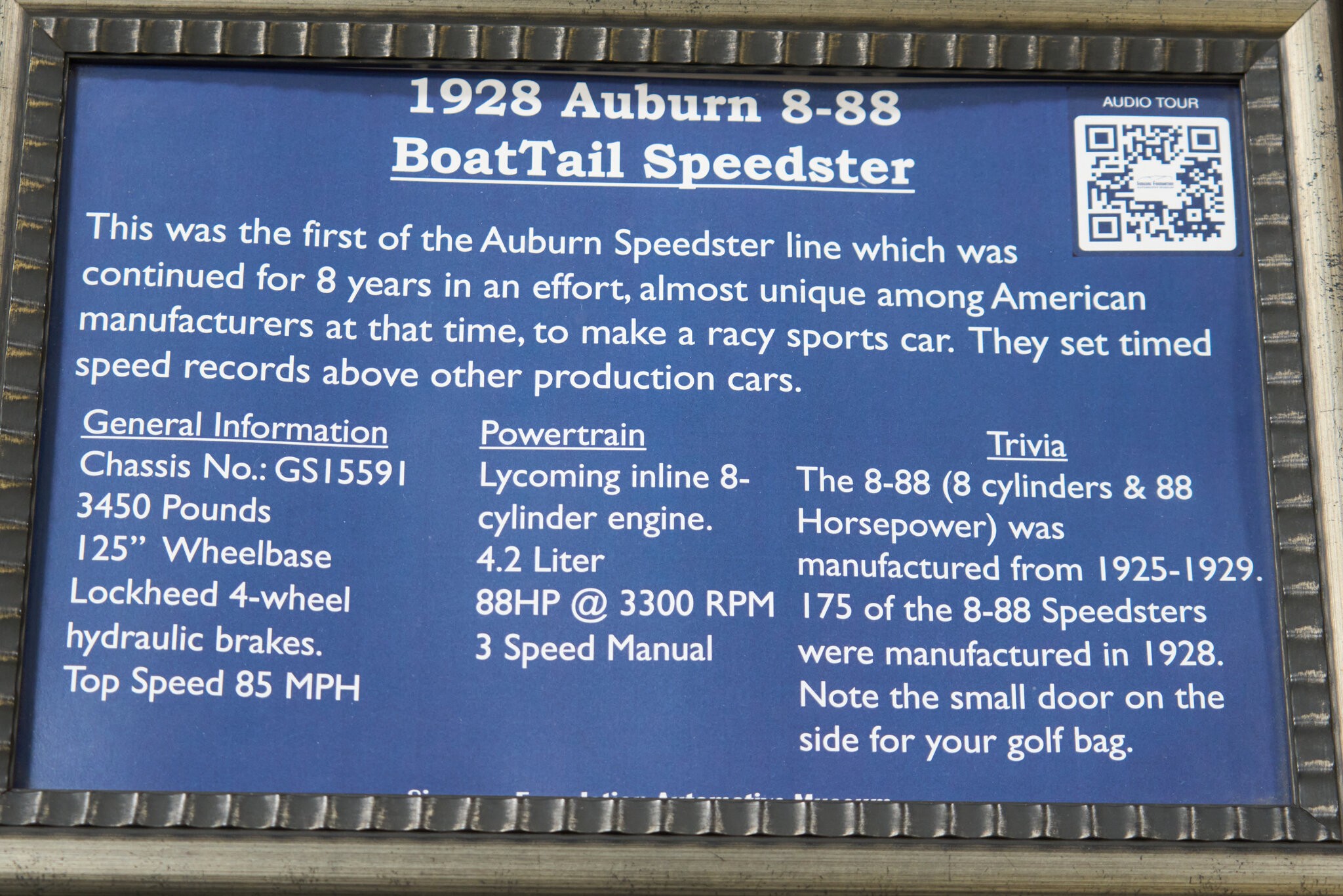 1928 Auburn 8-88 BoatTail Speedster - Simeone - 02072024 - 01.jpg