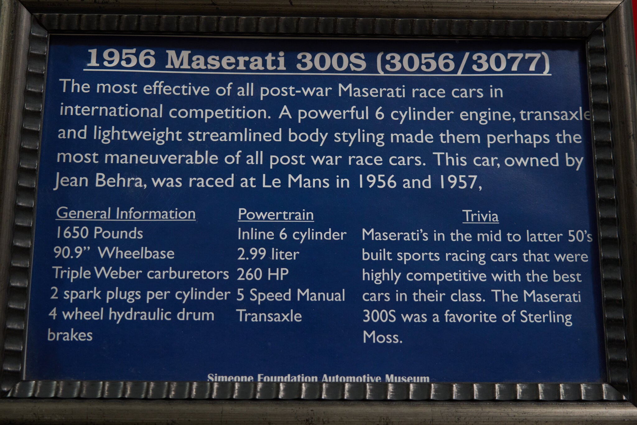 1956 Maserati 300S - Simeone - 02072024 - 01.jpg