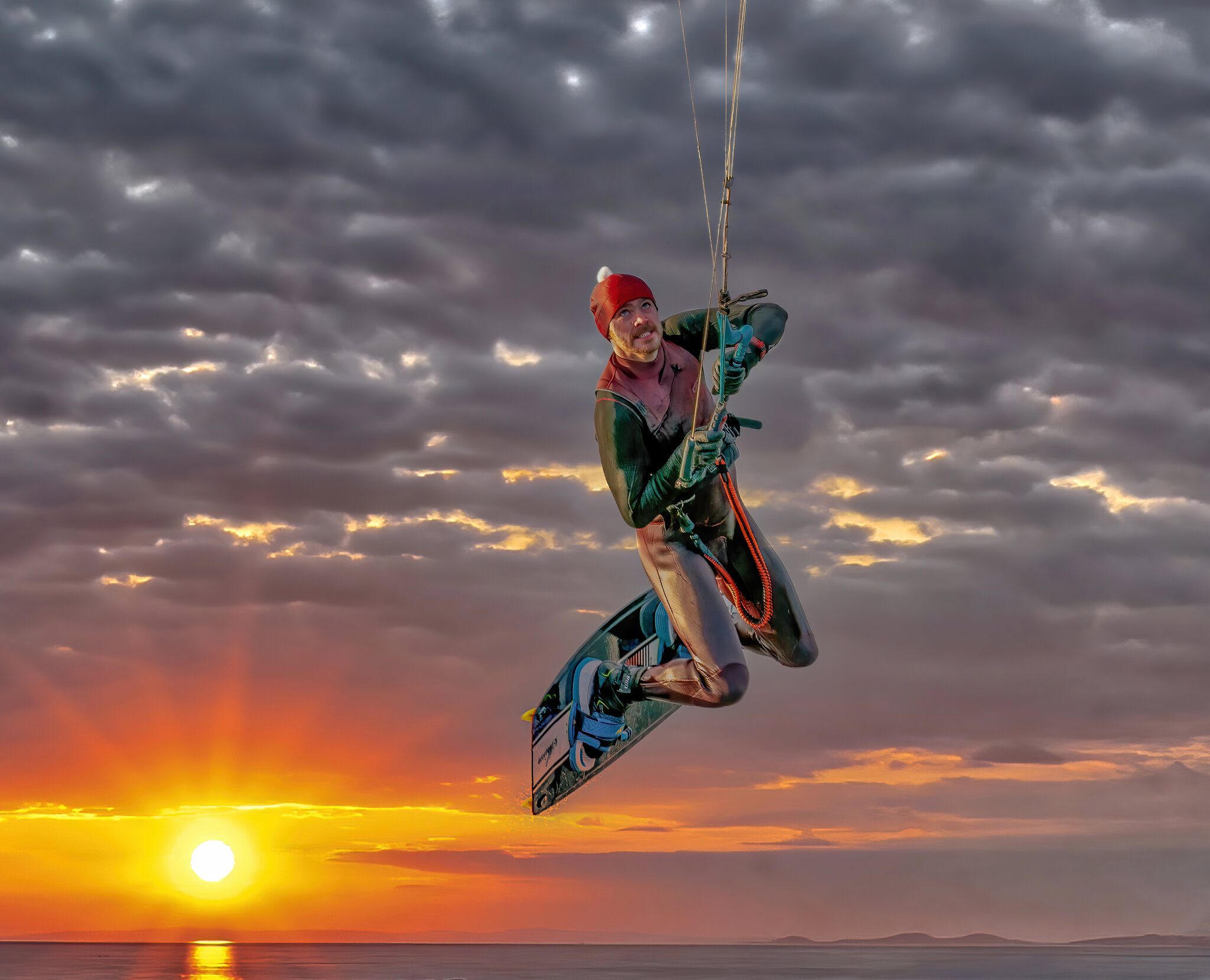Kite Sufer @ Sunset.jpg