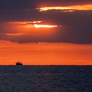 Sunset Trawler