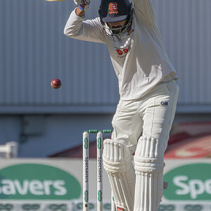 Indian Test player Murali Vijay batting for Essex