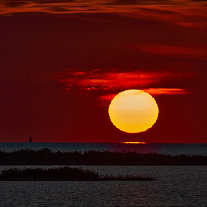 Sunset in Port Aransas