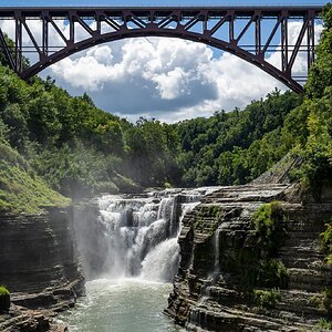 20200830-Letchworth Upper Falls - Bridge.jpg