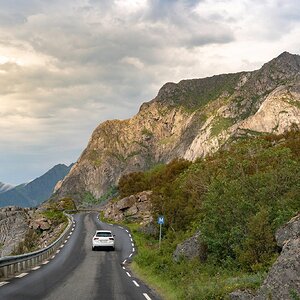 Road trip in Lofoten, Norway