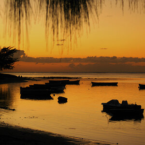 Dawn at Bain Boeuf Bay Mauritius - P Cox.JPG