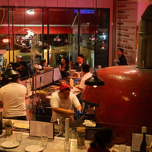 North Beach at night in the rain- Pizza Oven.jpg