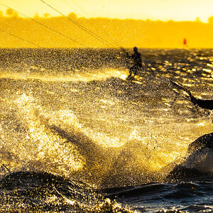 Kite Surfing at Sunset-34.jpg