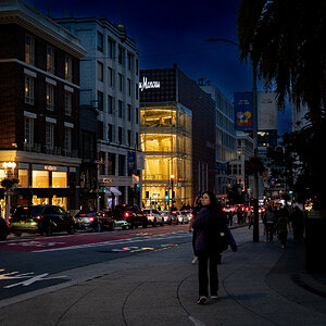Woman at Union Square looking back .jpg
