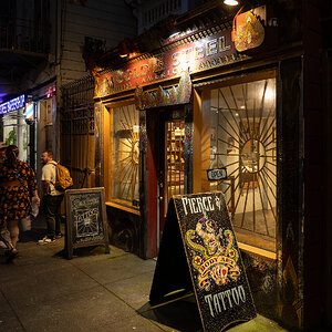 Haight Street - Cold Steel Tattoo shop