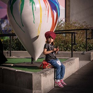 Girl and Heart