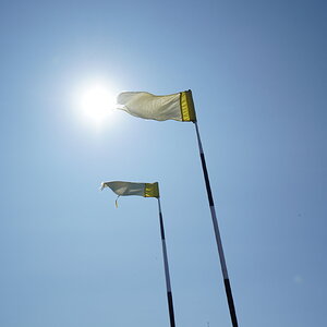 sunny and windy day