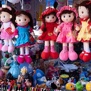 Colourful Dolls