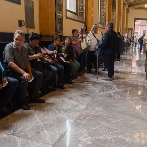 People waiting in the Post Office in Mexico City.jpg