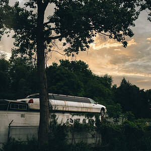 Abandoned Limo