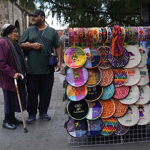 Mother and Son at a park in Mexico City