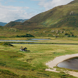 Glen Affric Loch - Scotland.