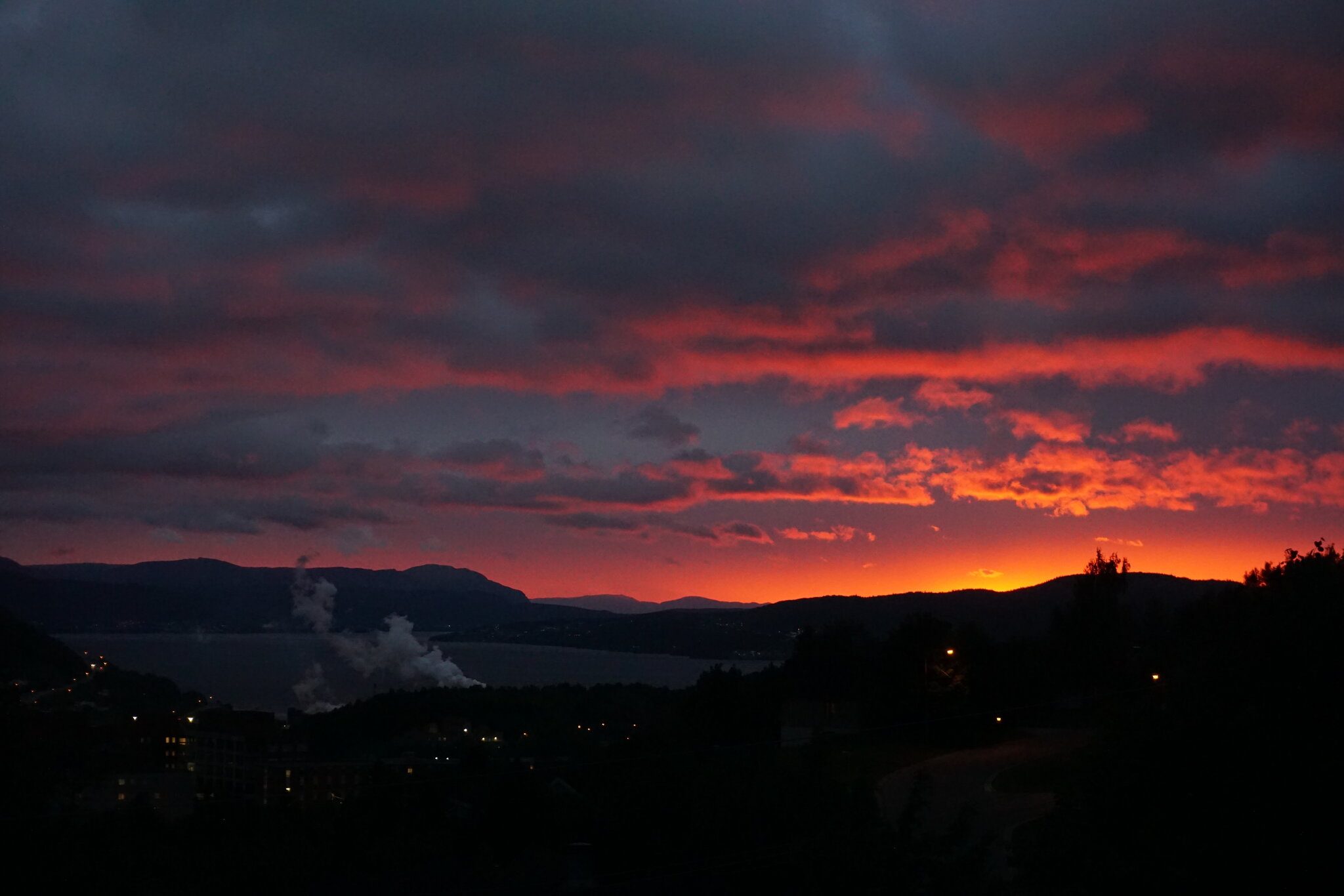 Corner Brook sunset