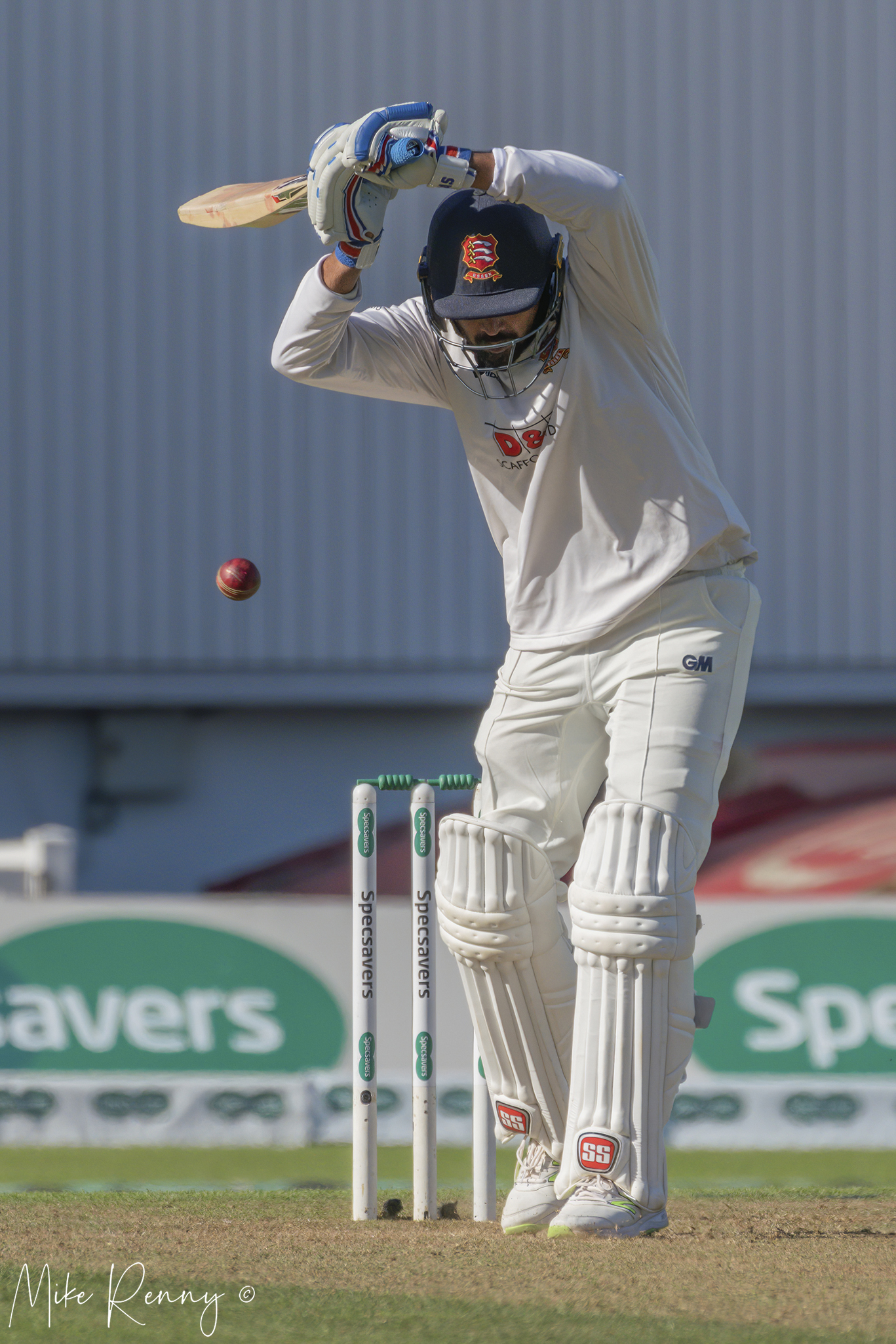 Indian Test player Murali Vijay batting for Essex