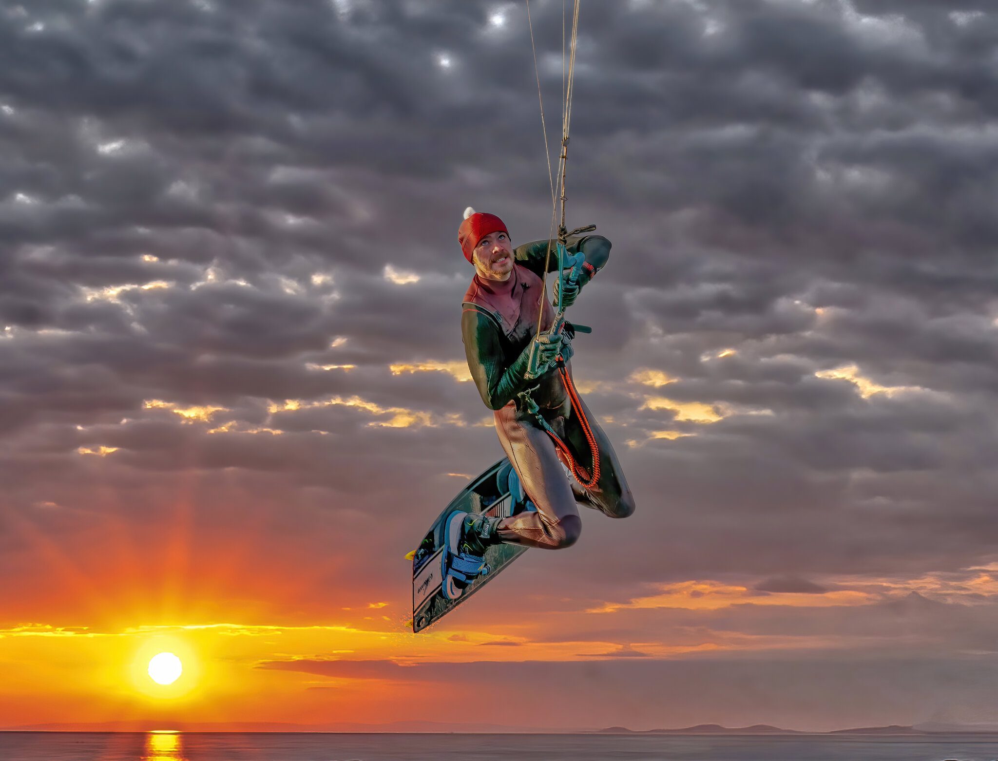 Kite Sufer @ Sunset.jpg