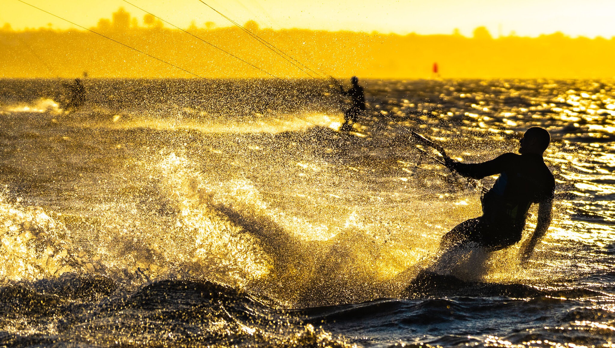 Kite Surfing at Sunset-34.jpg