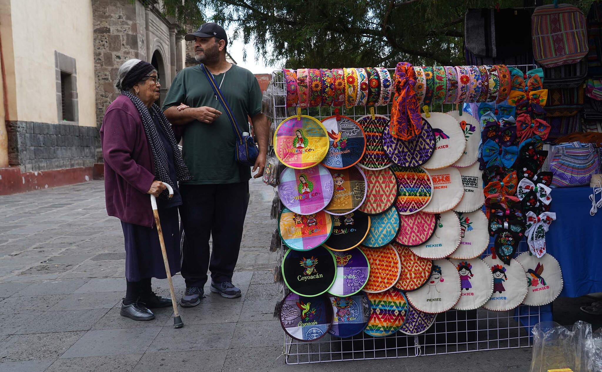 Mother and Son at a park in Mexico City