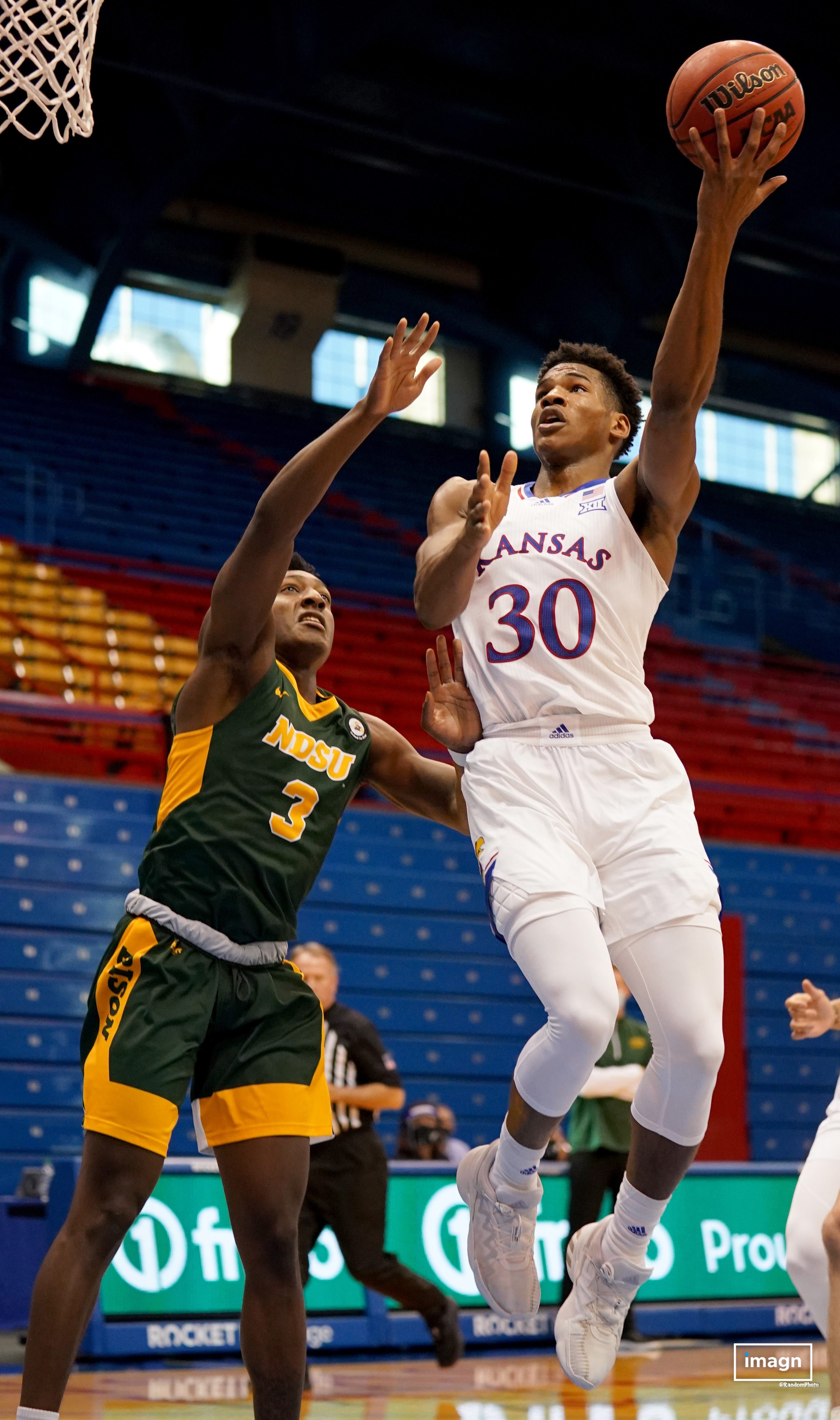 North Dakota State Bisons at Kansas University Jayhawks