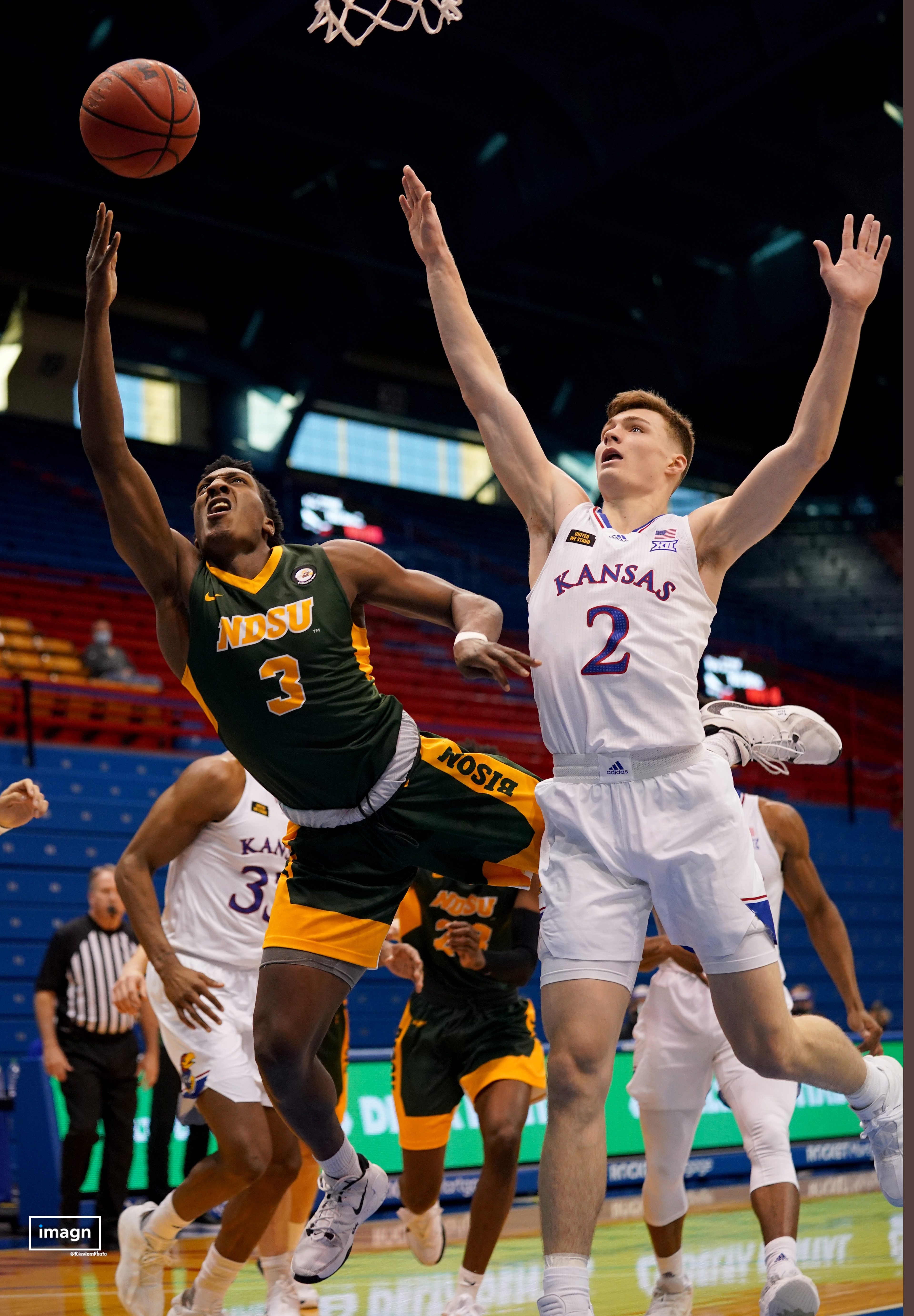 North Dakota State Bisons at Kansas University Jayhawks