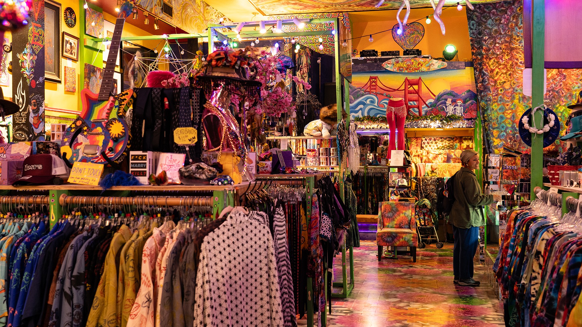 Tie Dye store on Haight Street