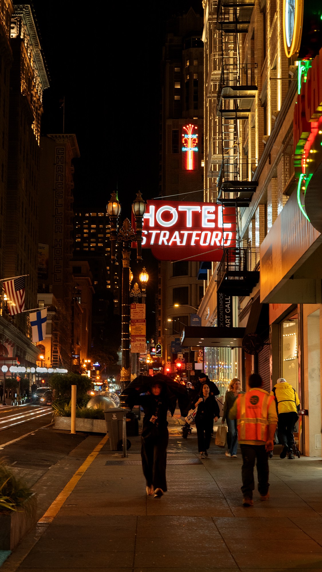 Walking the sidewalk in downtown San Francisco-3 .jpg