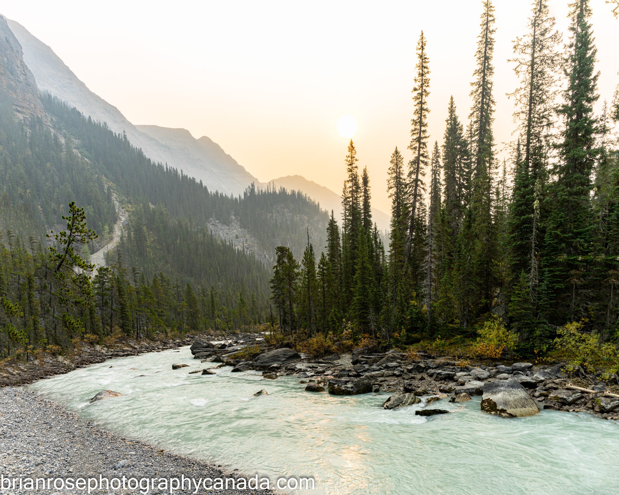 Yoho River Sun Haze.jpg