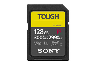 sony sf-g128t sd card