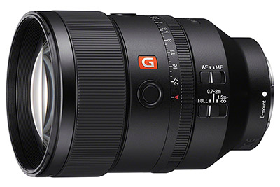 Sony FE 135mm F1.8 G Master lens