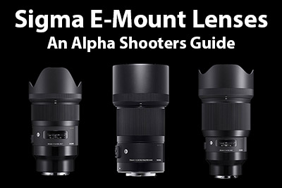 Sigma E-mount Lenses