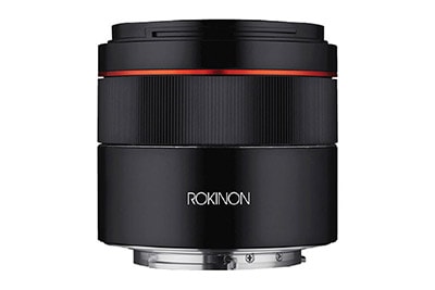 Rokinon Announces 45mm F1.8 FE Lens