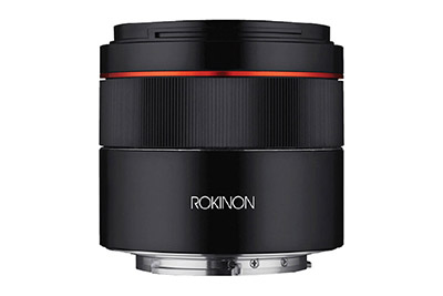Rokinon Announces 45mm F1.8 FE Lens