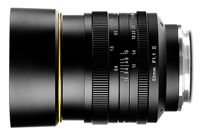 kamlan 50mm f1.1 mark ii lens sony e-mount