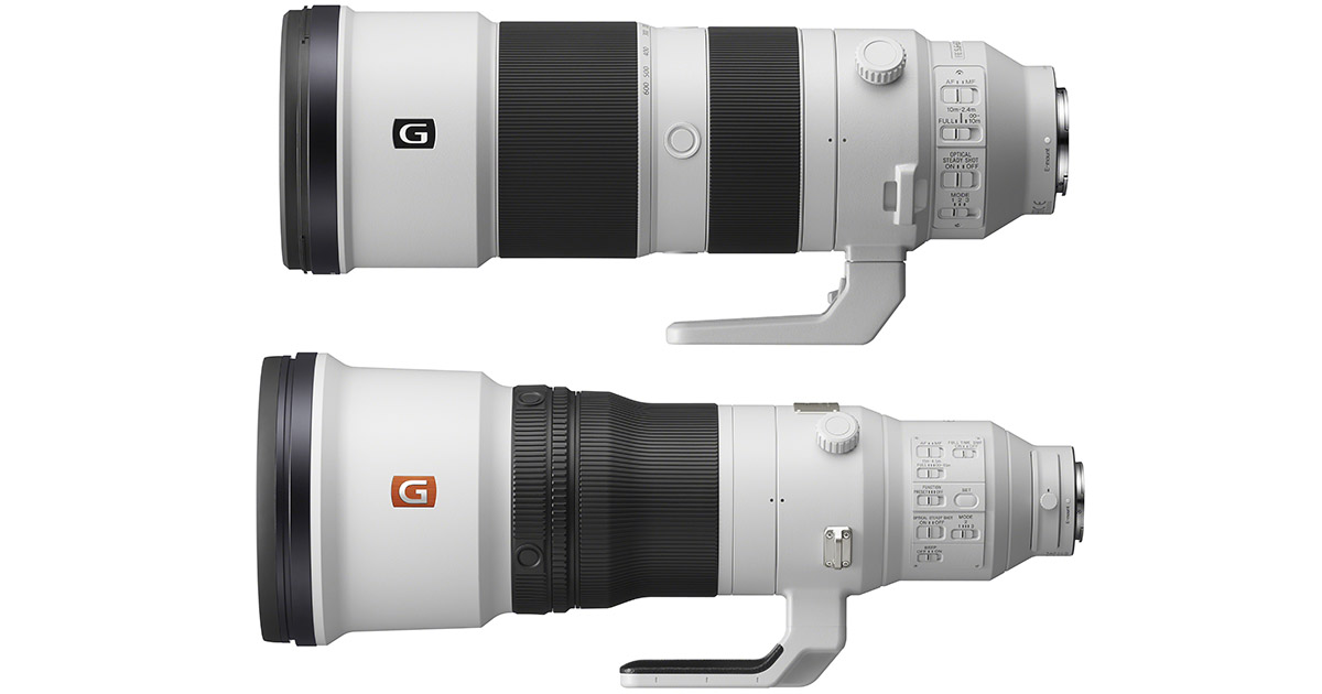 Sony Officially Announces FE 200-600mm F5.6-6.3 G + 600mm F4 GM Lenses ...