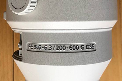 Sony FE 200-600mm F/5.6-6.3 G OSS Lens Stolen & Leaked