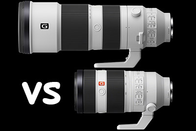 Sony FE 200-600mm F5.6-6.3 G vs FE 100-400 F4.5-5.6 GM Comparison