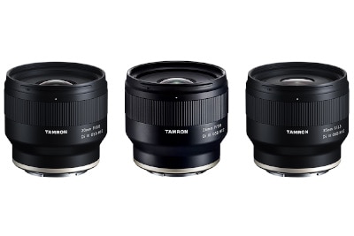 tamron 3 prime lenses
