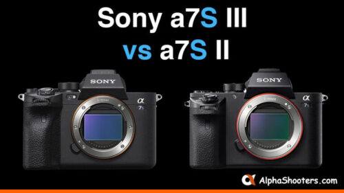 Sony A7S III vs A7S II