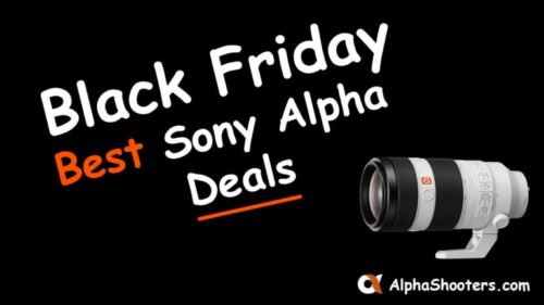 Sony Alpha Black Friday Deals 2020