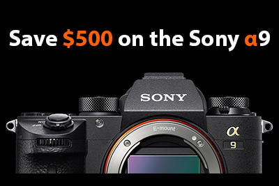 sony a9 save $500